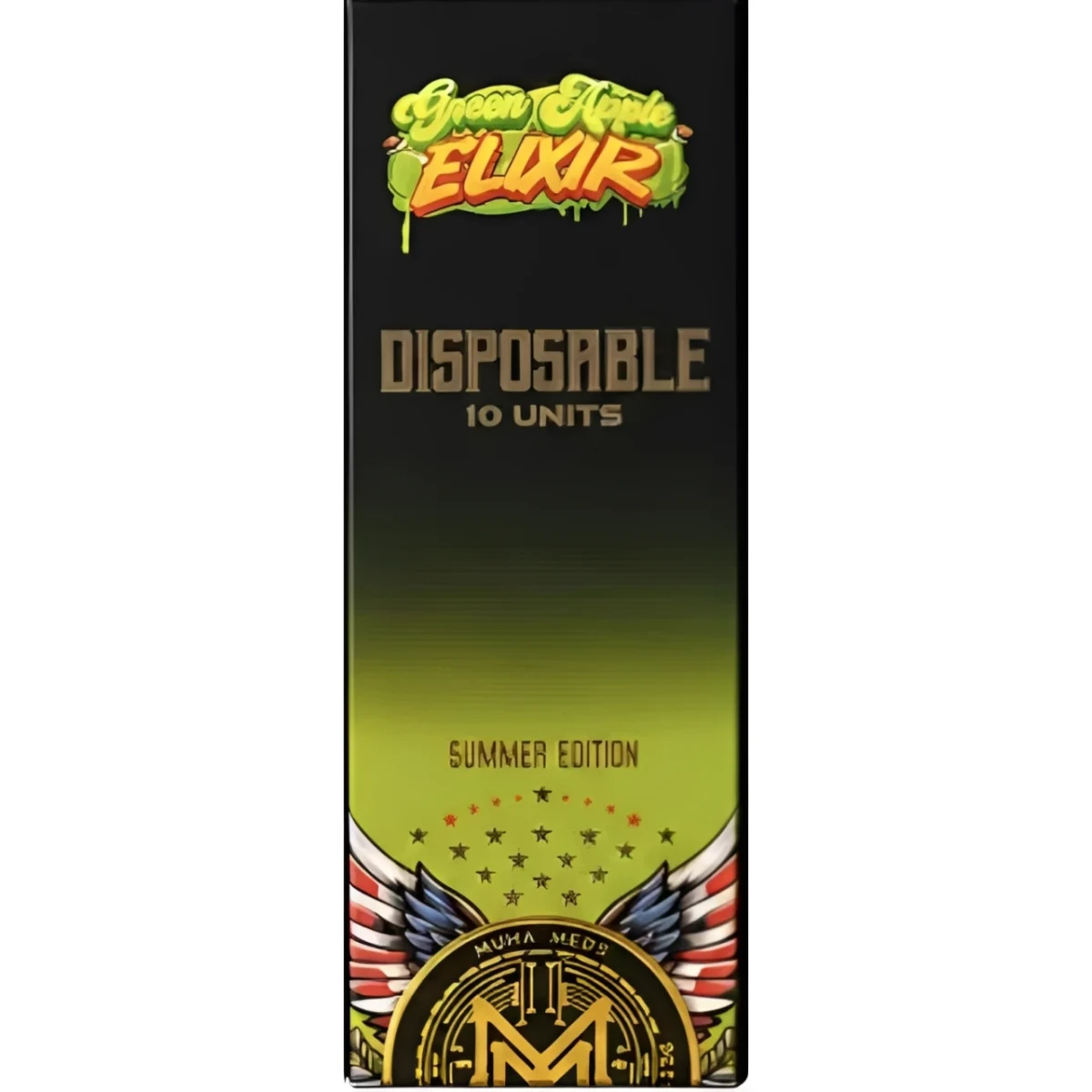 Muha Meds - 2000mg Vape Pen - Green Apple Elixir product image 2
