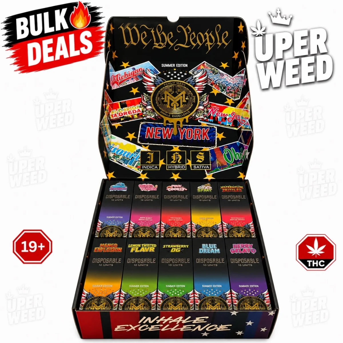Disposable Vape Pen Summer Edition Master Case (100 Units) product image 2