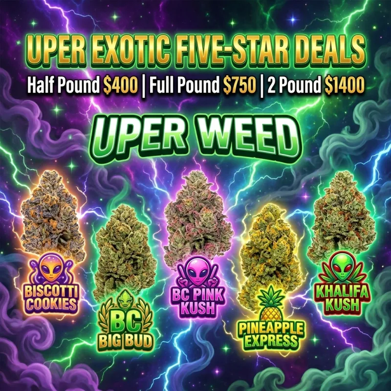 Uper Exotic Five-Star Deals | Half Pound, Full Pound & 2 Lbs product image 4
