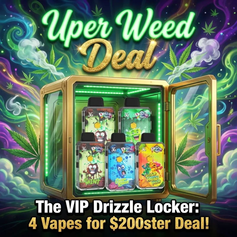 The VIP Drizzle Locker: 4 x 3g Vapes for $200 Master Deal! product image 2
