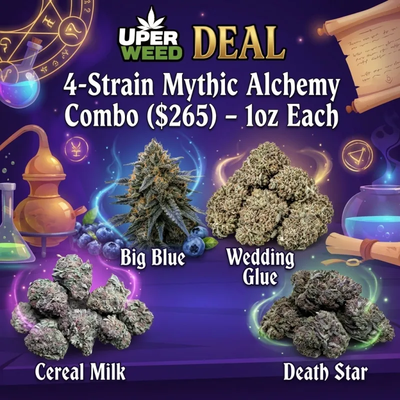 4-Strain Mythic Alchemy Combo ($265) – 1oz Each product image 2